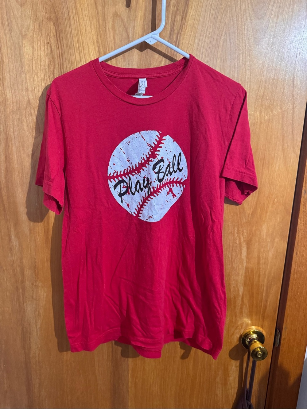 Red Play Ball Graphic Kids T-Shirt